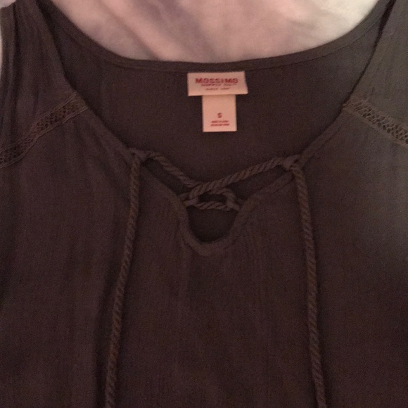 Army green tie tank - Picture 2 of 4